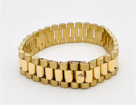 bracciale oro maglia di rolex|rolex glidelock.